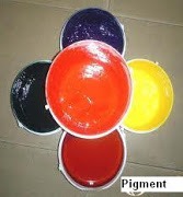 Pigment color paste