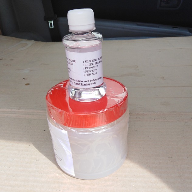 gallery/Silicone Rubber Translucent Shore A 1.10Kg Set Kit